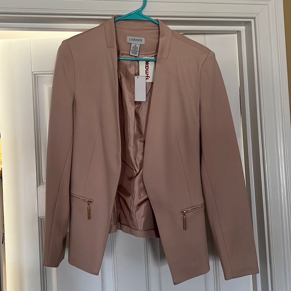 New with tags pink blazer